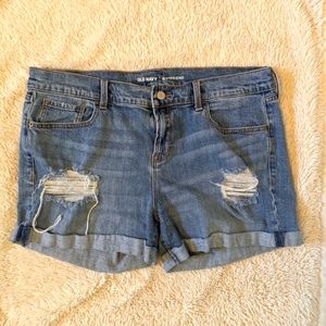 Old Navy Boyfriend Denim/Jean Shorts